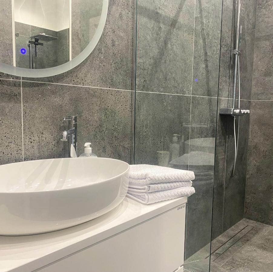 Hanza Tower Apartament Premium Plus Stettino Esterno foto