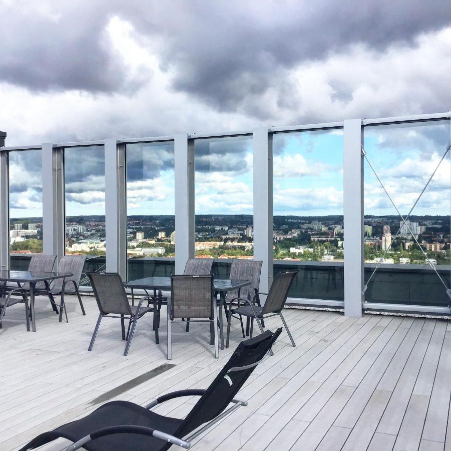 Hanza Tower Apartament Premium Plus Stettino Esterno foto